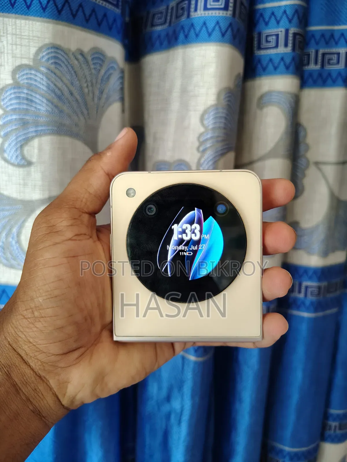 জিটিই নুবিয়া ফ্লিপ ৫জি ১২৮ জিবি গোল্ড