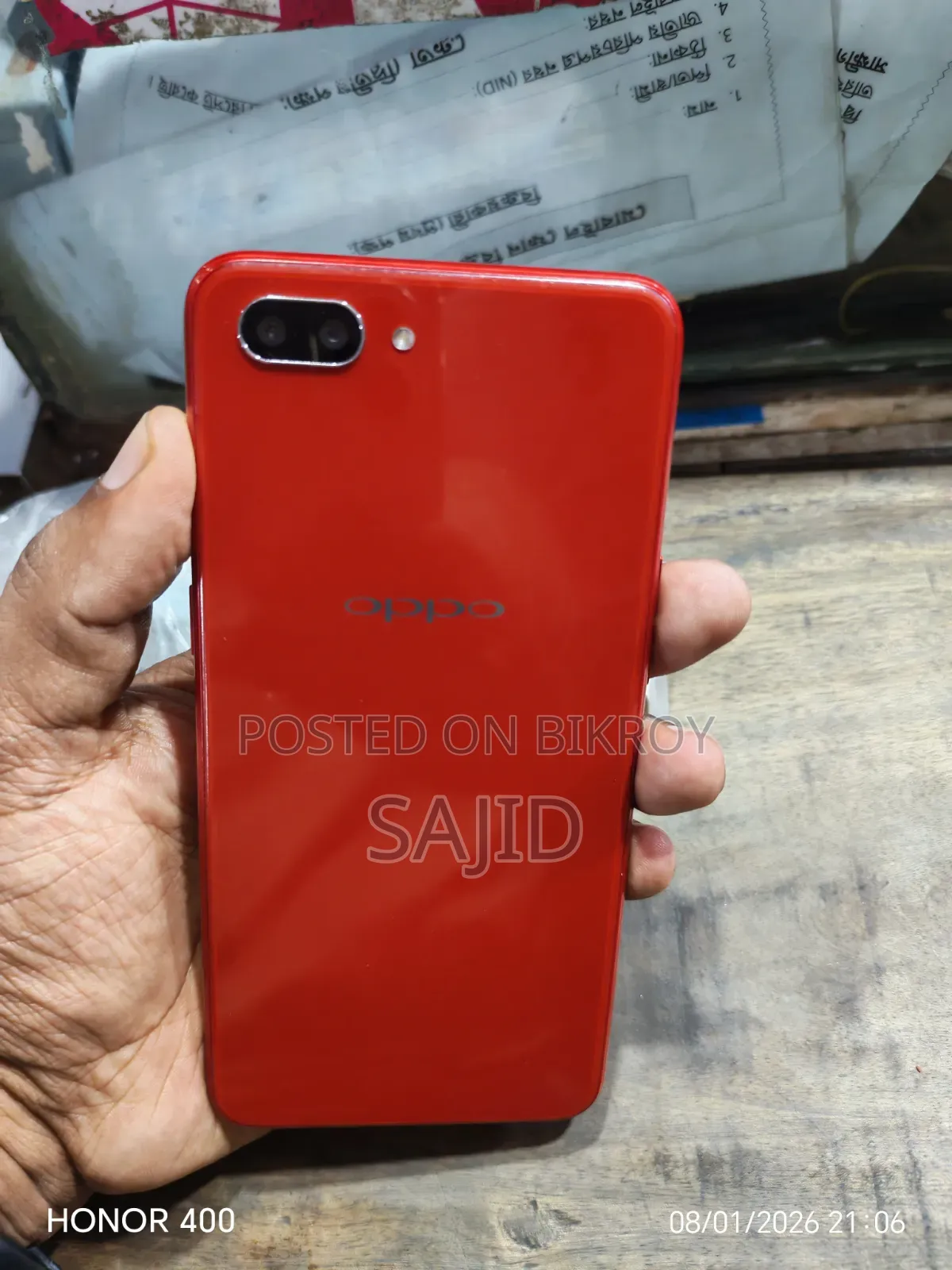 Oppo A3s 16 GB Red