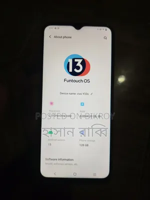Vivo Y33s 128 GB Black