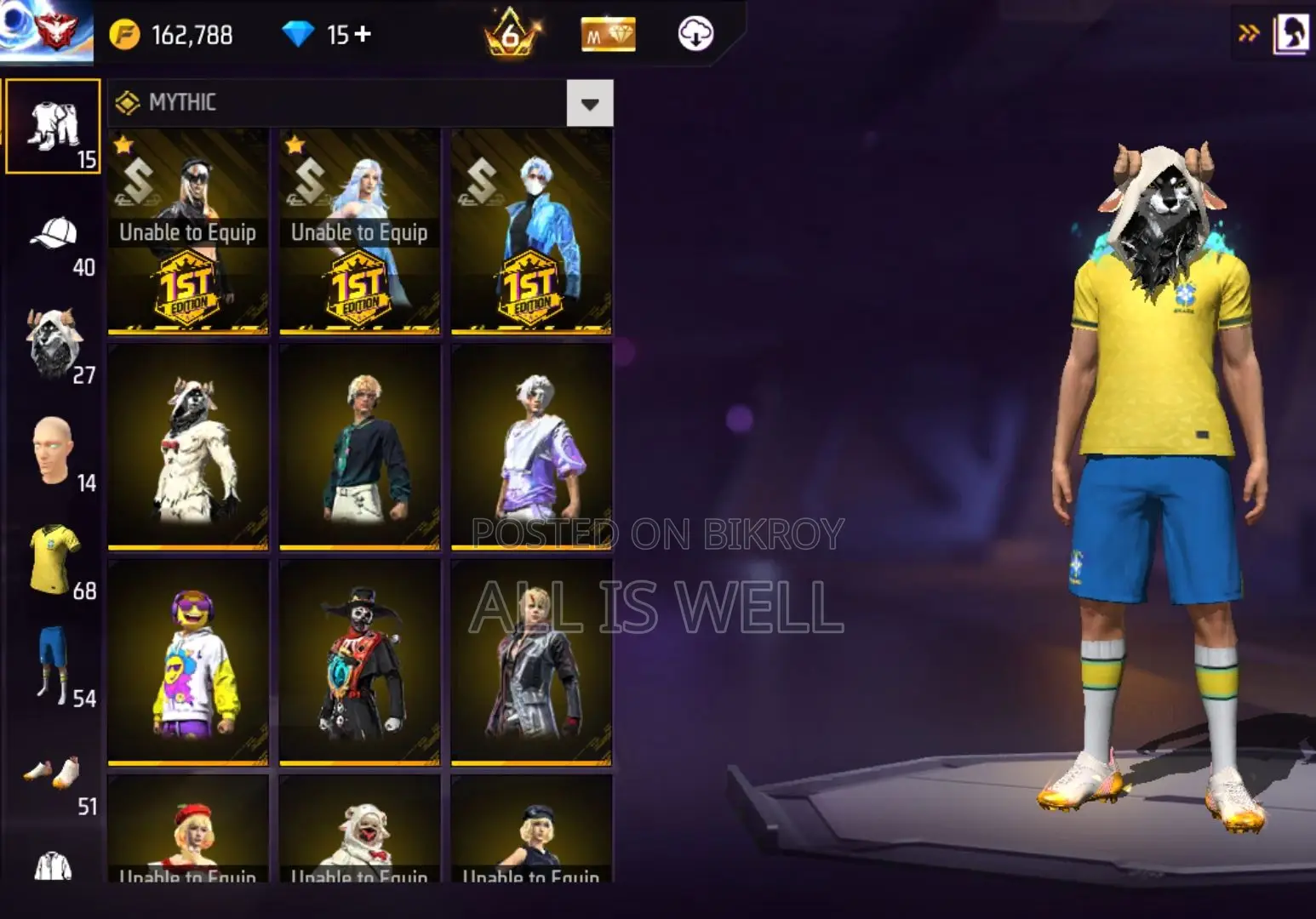Free Fire Id Sell