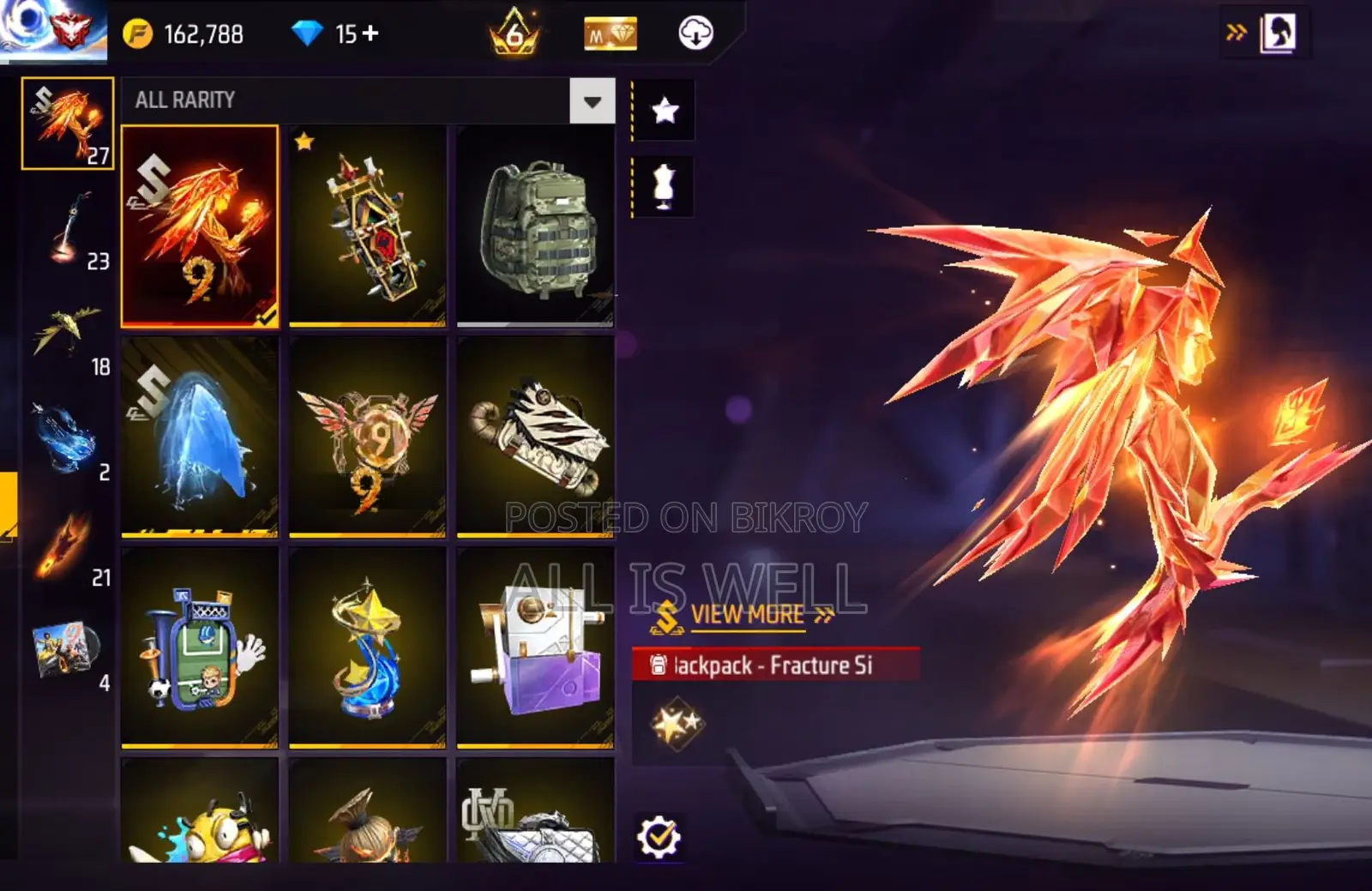 Free Fire Id Sell