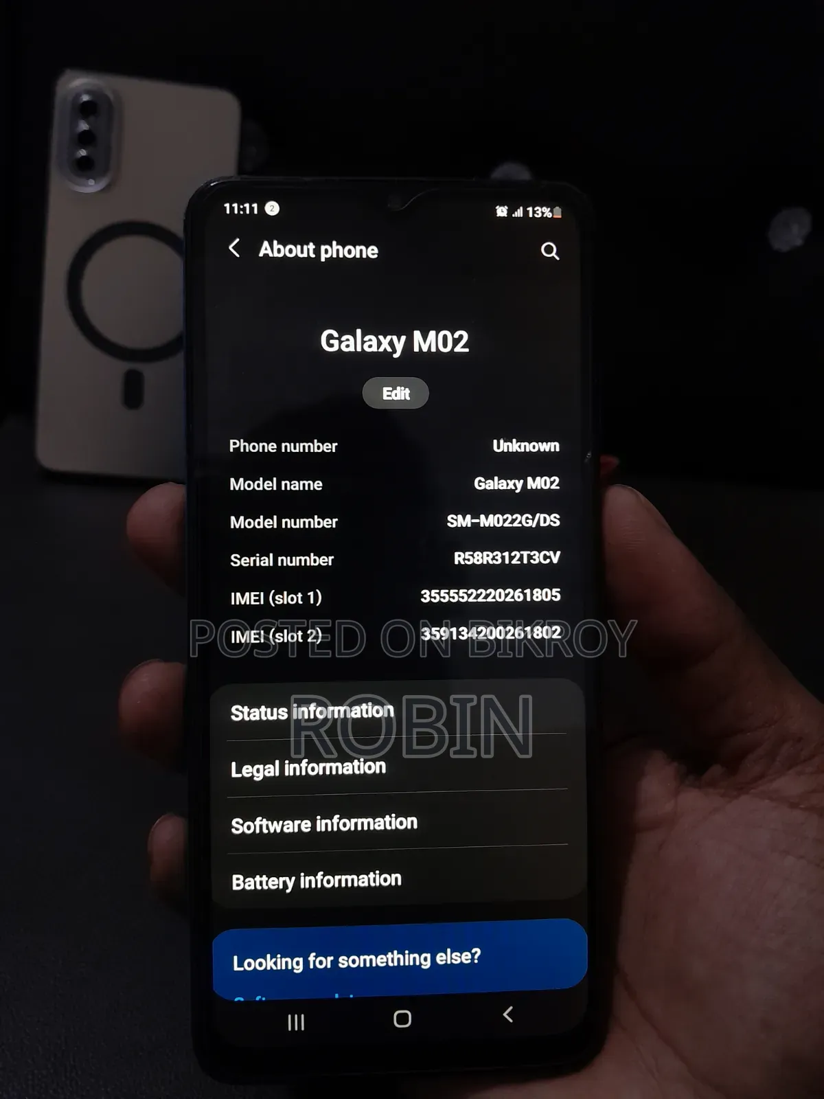 Samsung Galaxy M02 32 GB Blue