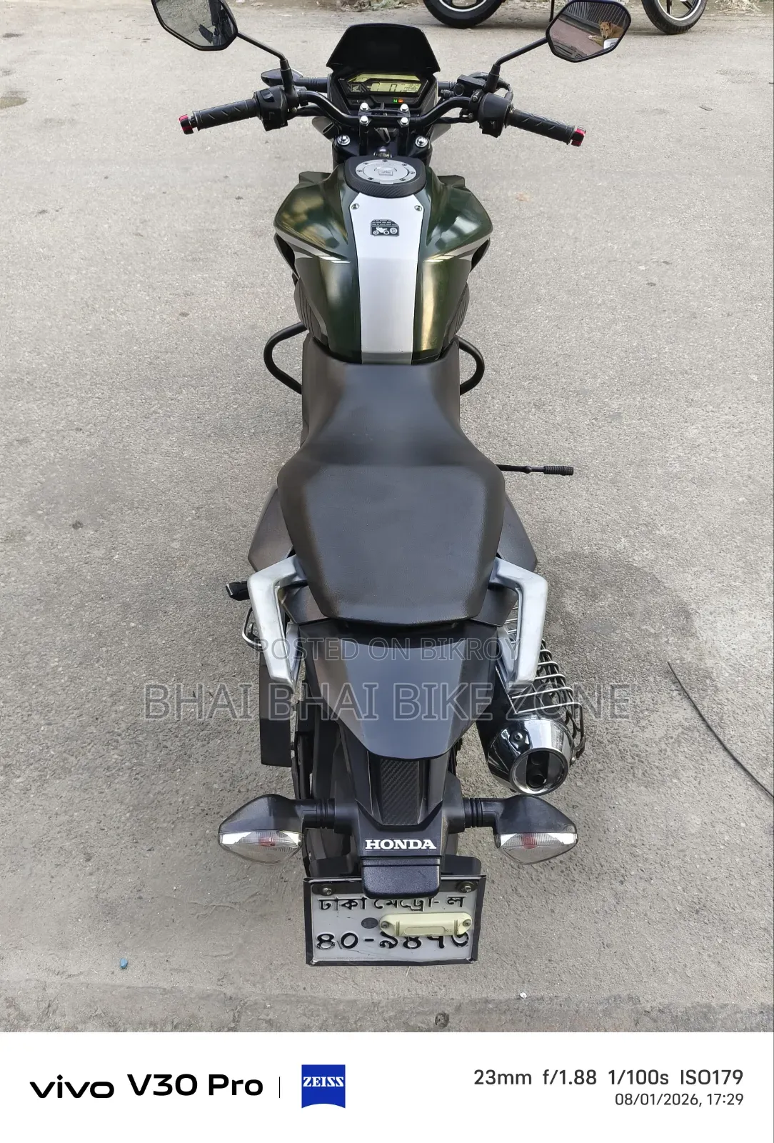 Honda X-Blade 160 2022 Green