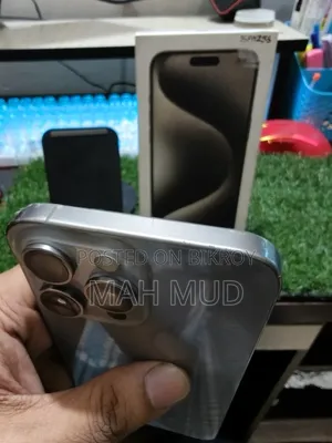 অ্যাপল আইফোন ১৫ প্রো ম্যাক্স ২৫৬ জিবি গ্রে