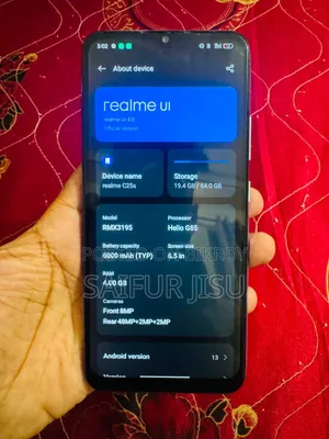 Realme C25s 64 GB Gray
