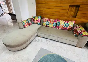 এল-শেপ সোফা সেট
