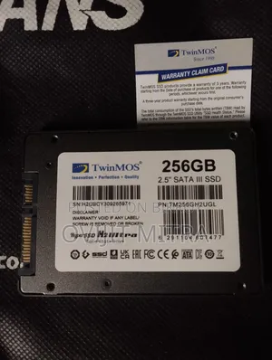 TwinMOS 256GB SATA SSD | ওয়ারেন্টি উপলব্ধ, চমৎকার অবস্থা