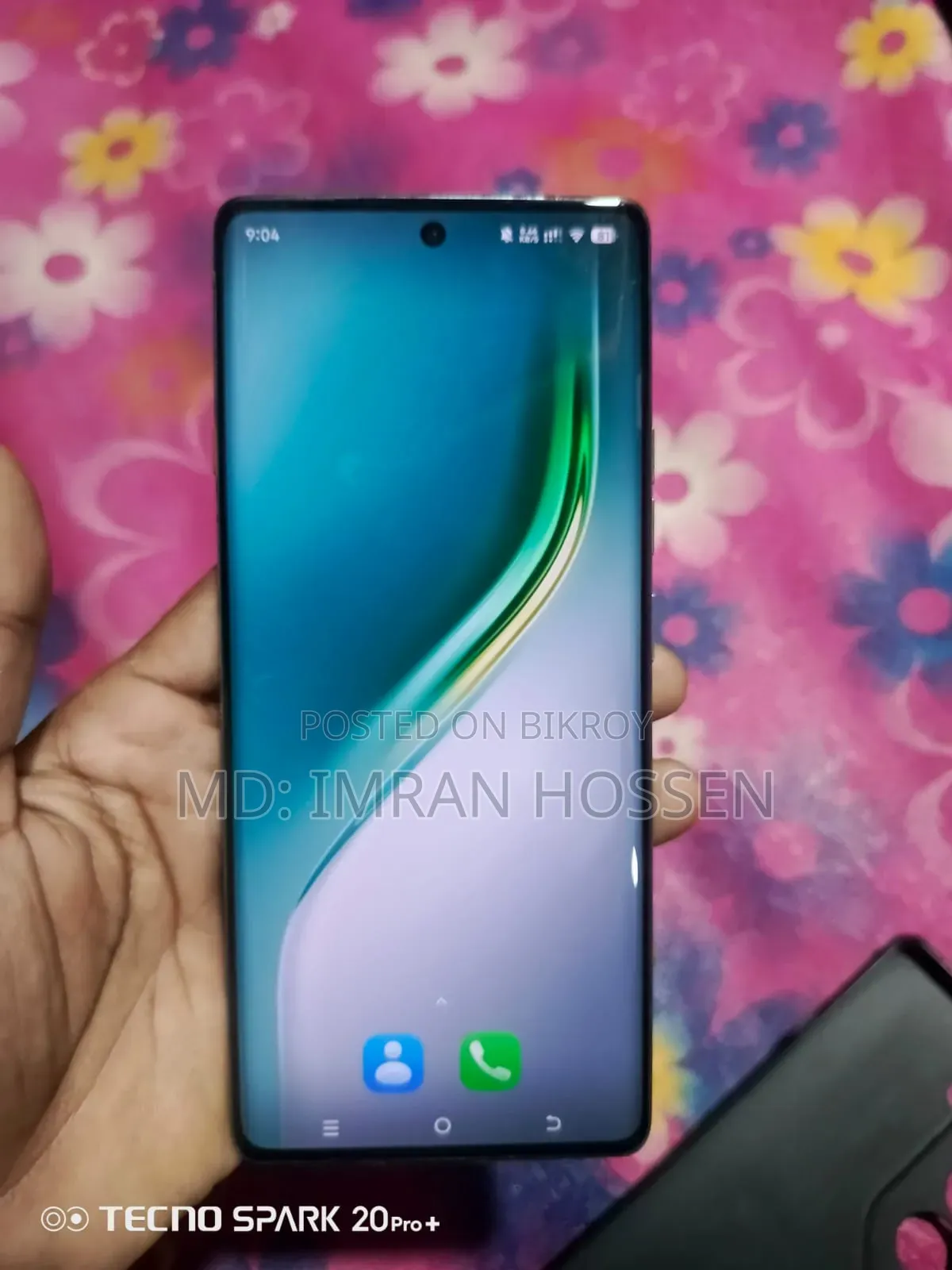 Tecno Camon 40 Pro 4G 256 GB Blue