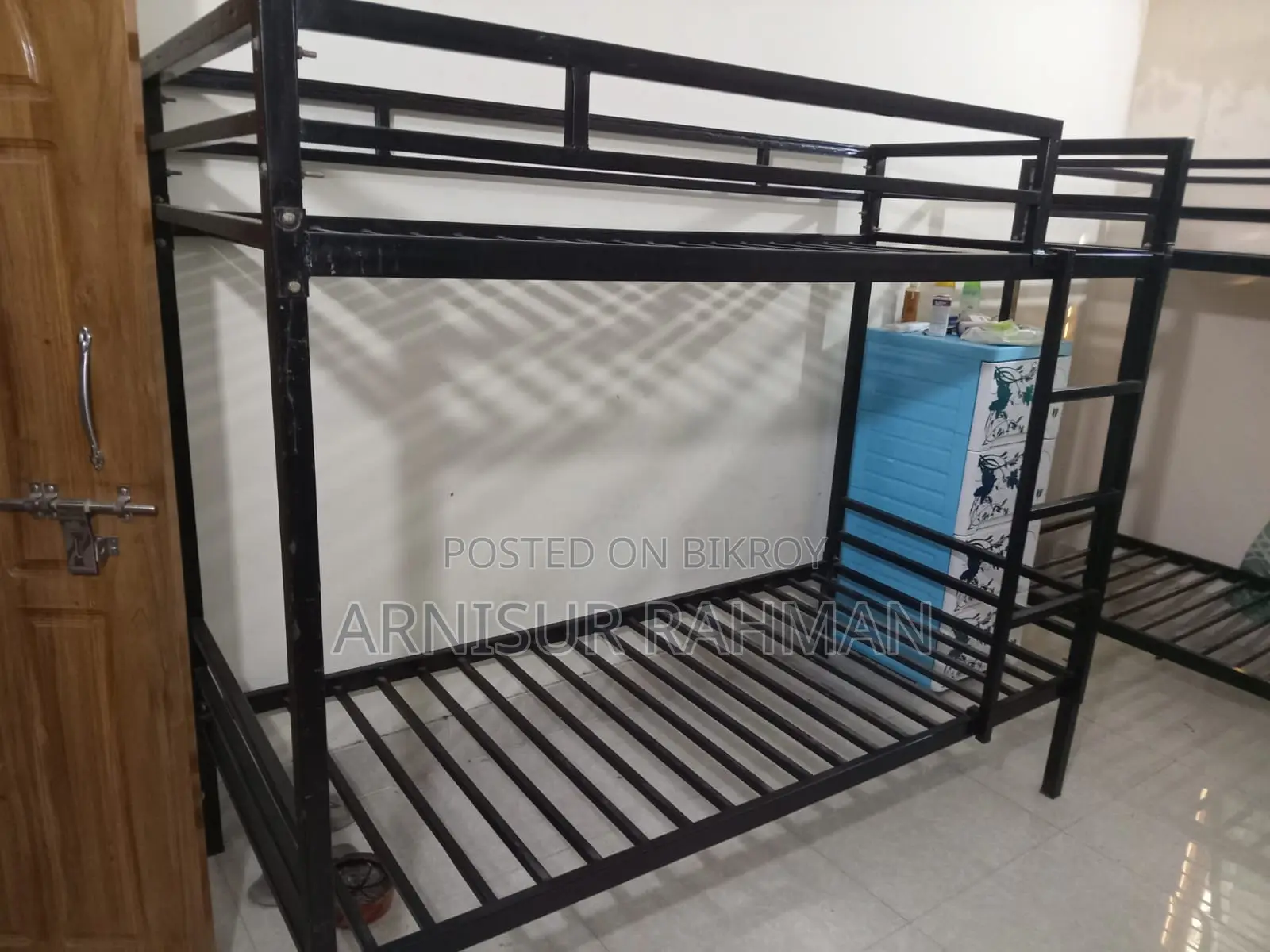 Sturdy Steel Bunk Bed (Single Size)