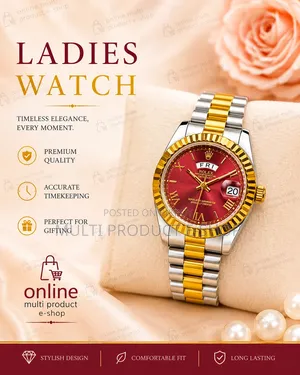 Stylish and Premium Look Ladies Watch