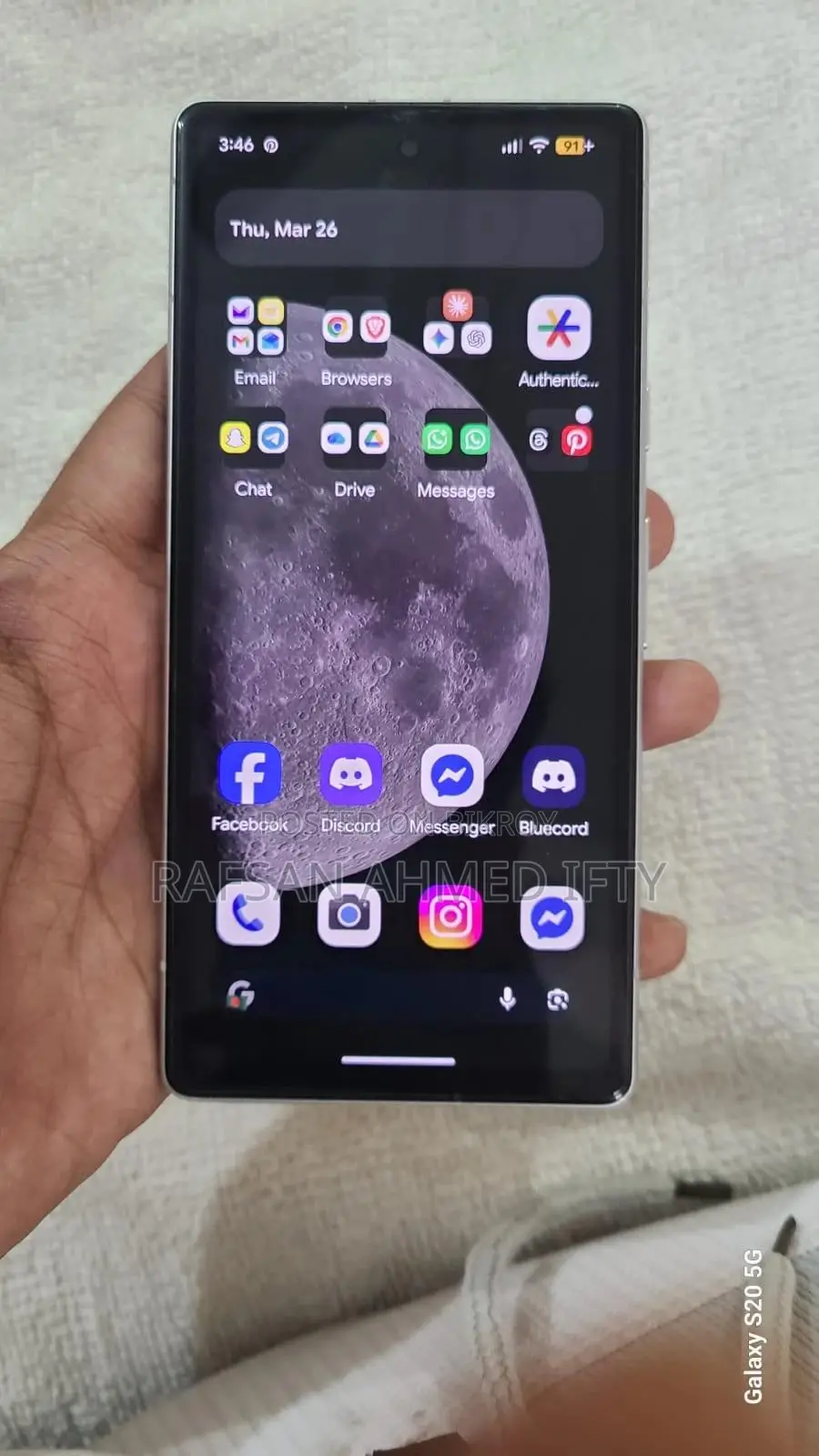 Google Pixel 7a 128 GB White