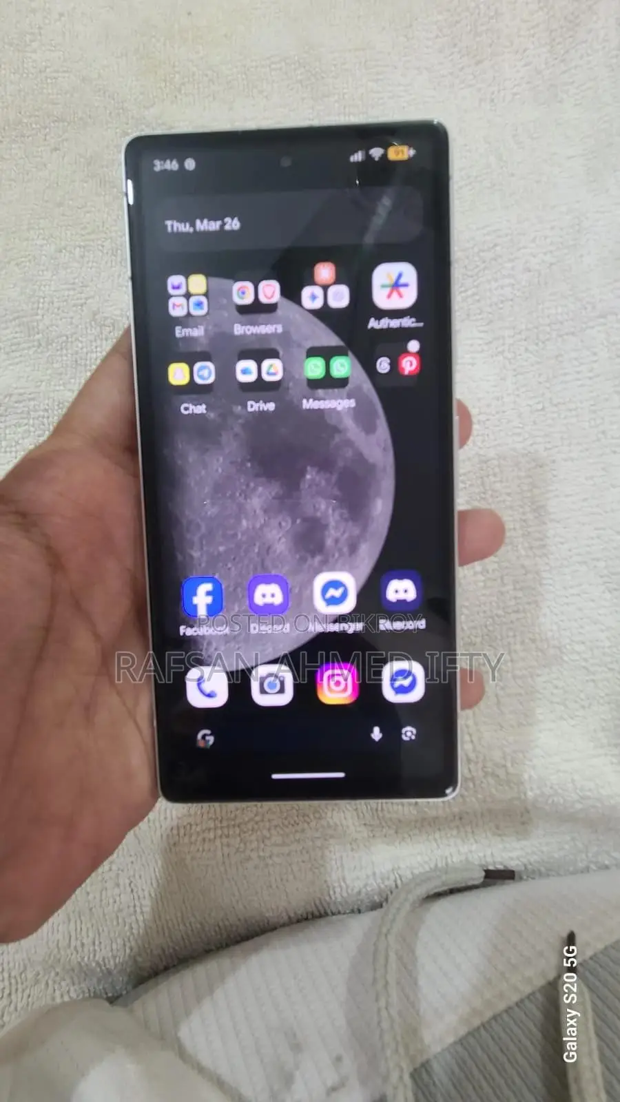 Google Pixel 7a 128 GB White
