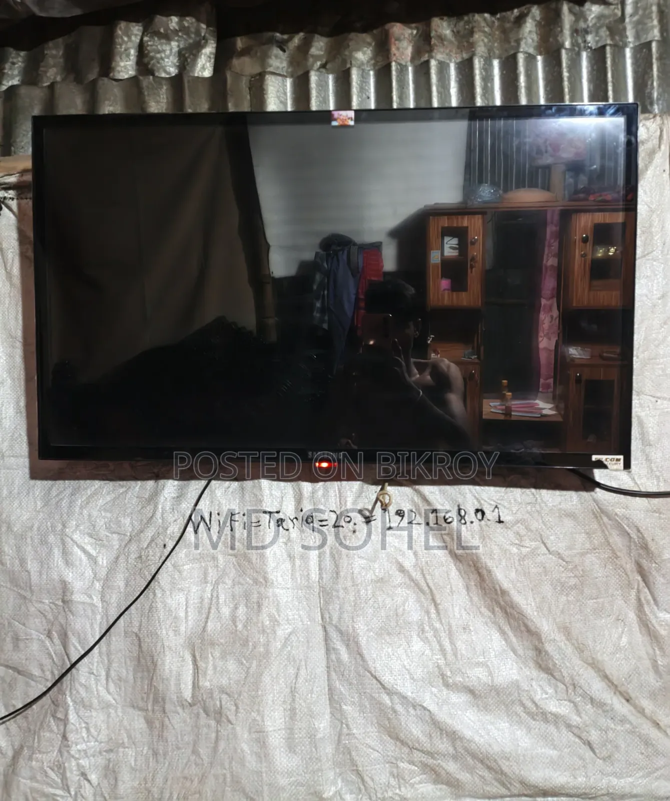 LED Smart TV Voice Control