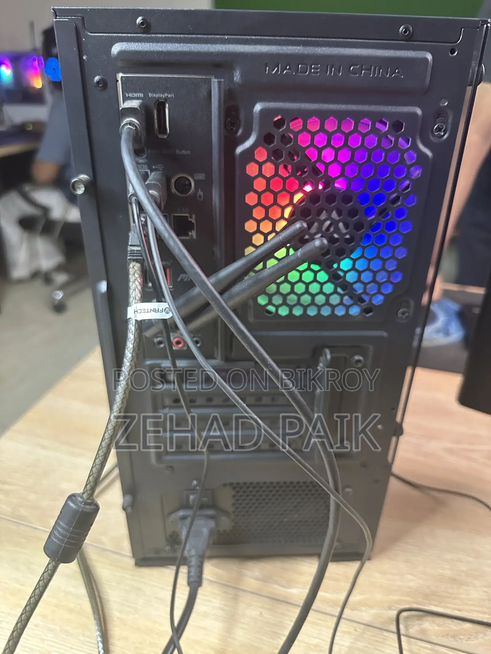Desktop Computer MSI model 16GB AMD Ryzen 7 HDD+SSD 1TB