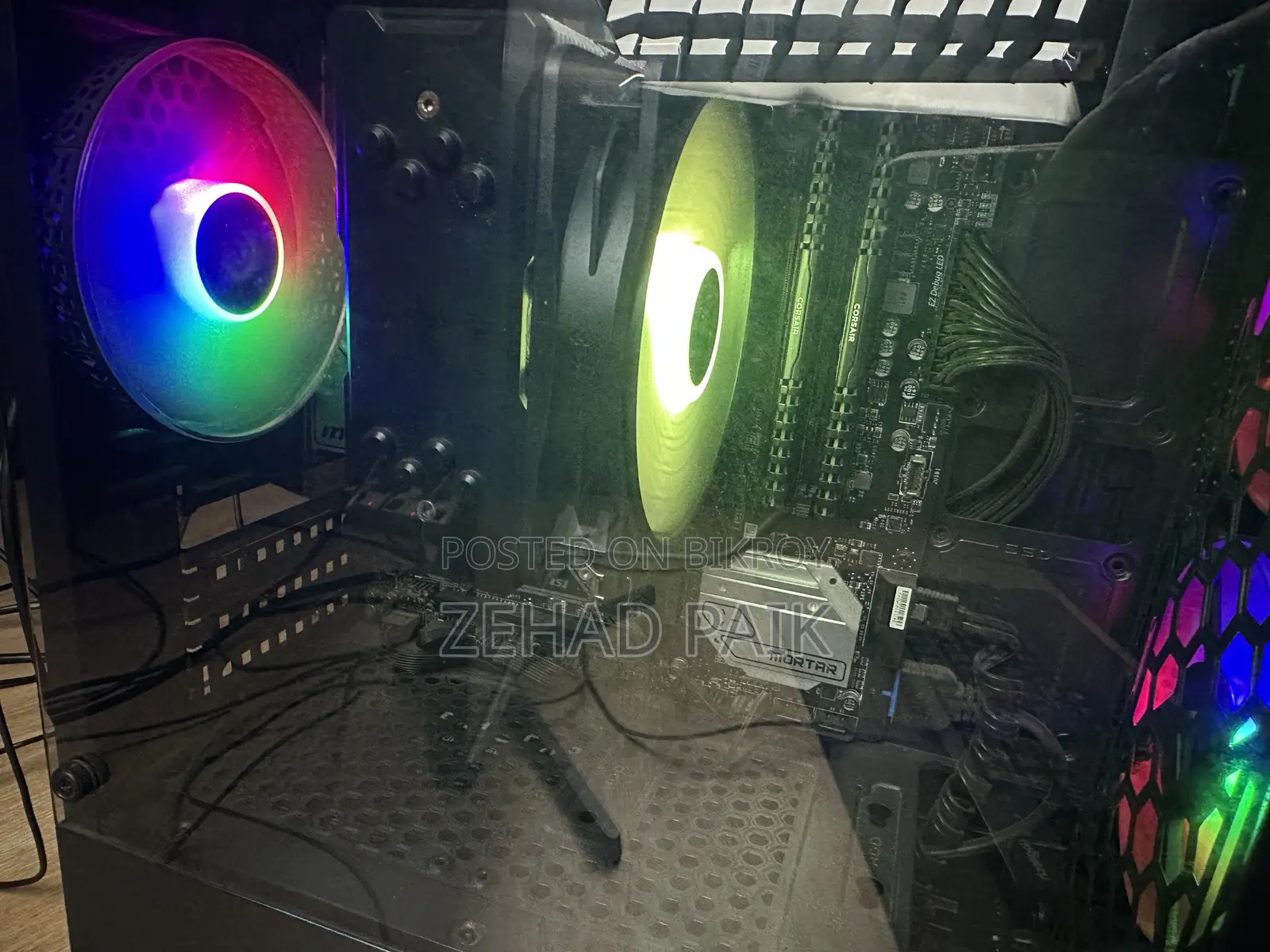 Desktop Computer MSI model 16GB AMD Ryzen 7 HDD+SSD 1TB