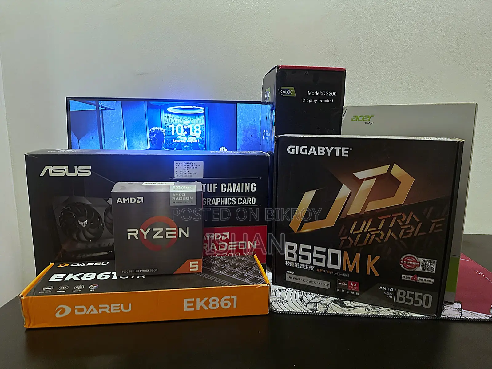 Desktop Computer 36GB AMD Ryzen 5 HDD+SSD 1T