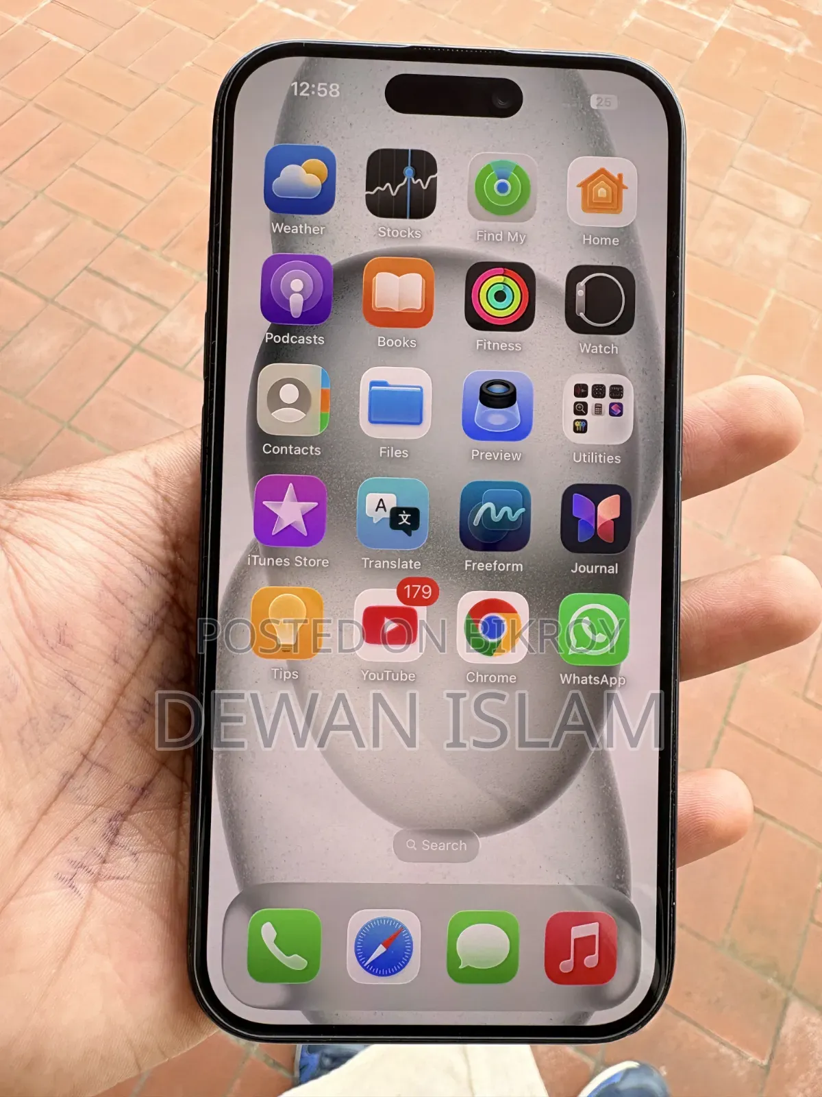 Apple iPhone 15 128 GB Black
