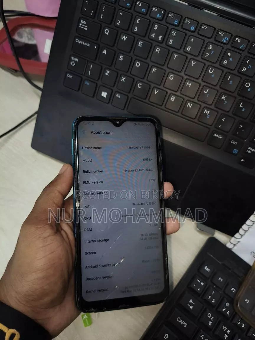 Huawei Y7 32 GB Blue