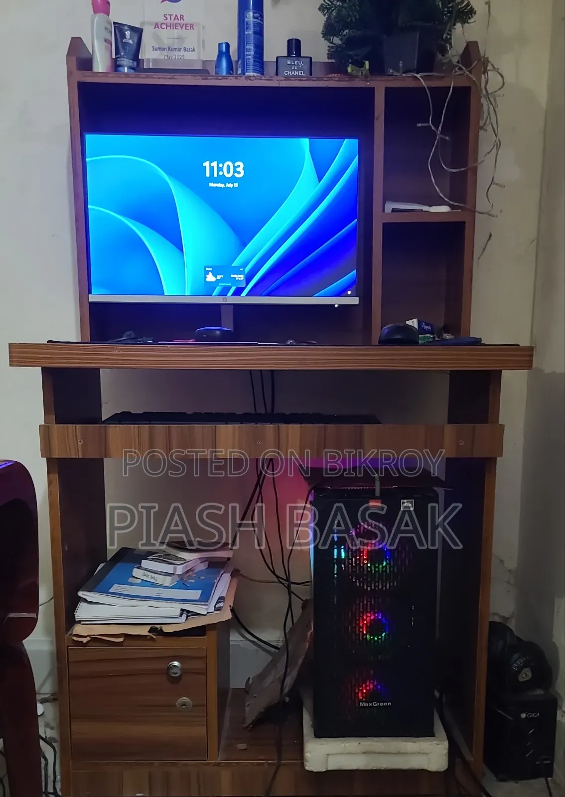 Desktop Computer Asus TUF Gaming FX10CP 8GB AMD Ryzen 5 HDD+SSD 1TB