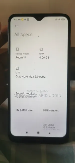 Xiaomi Redmi 8 64 GB Blue