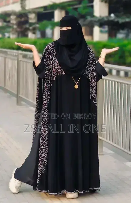 বিজলি স্টোন বোরকা সেট