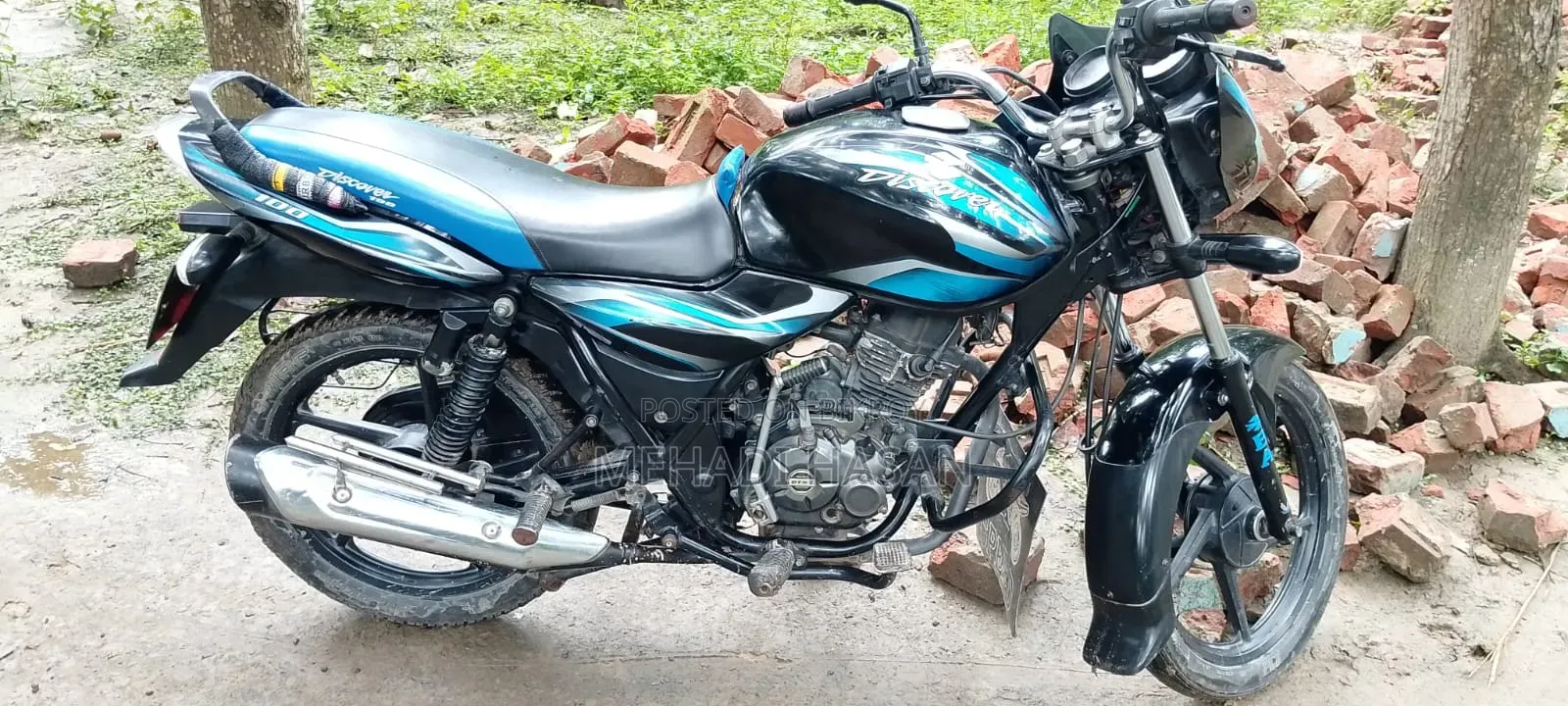 Bajaj Discover 100 2017 Black