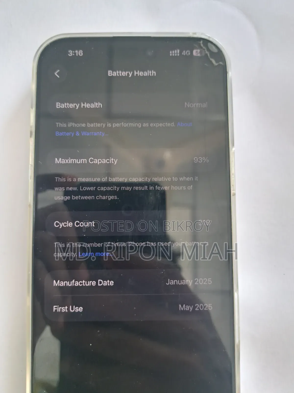 Apple iPhone 16 Pro Max 256 GB White