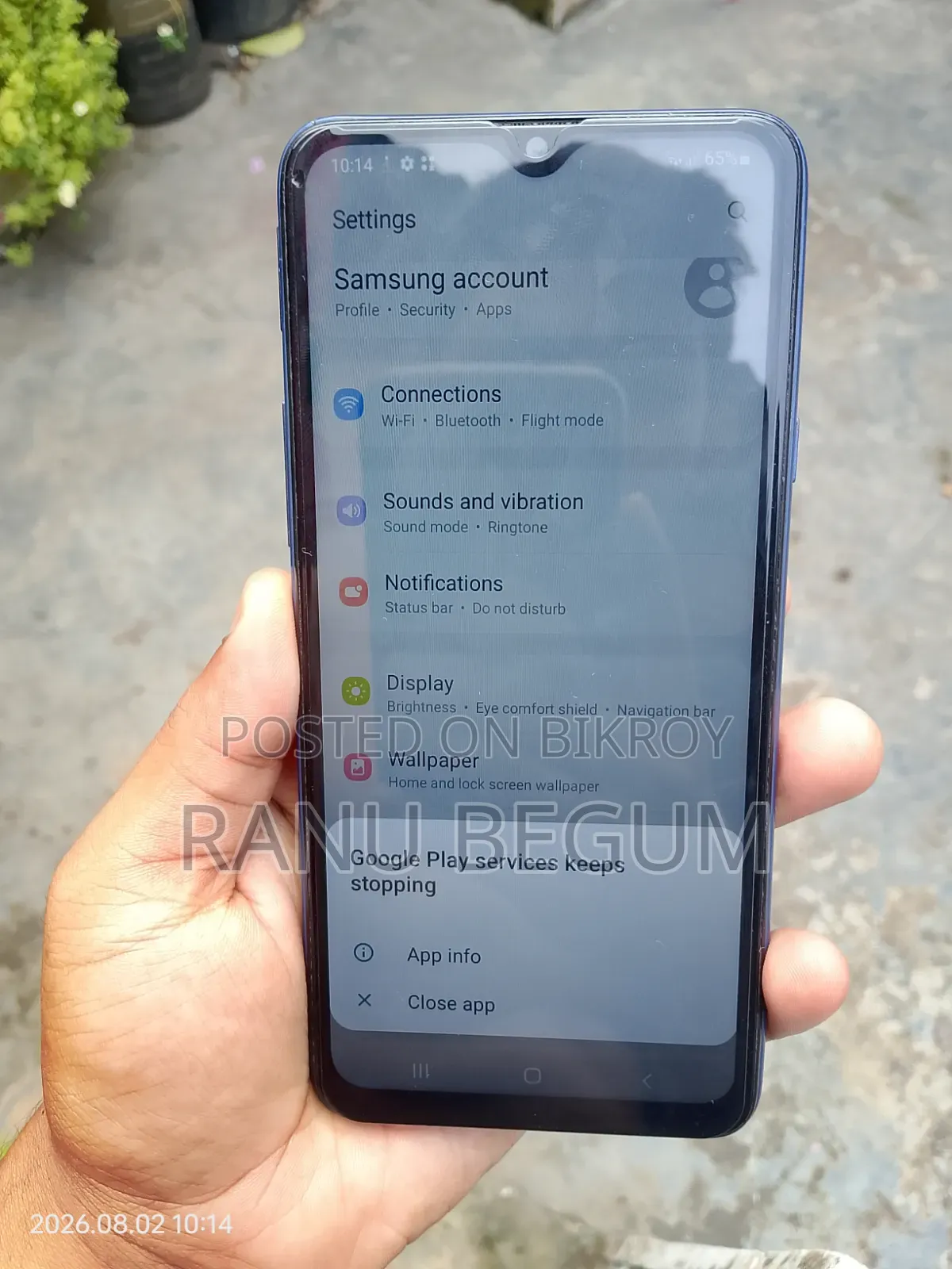 Samsung Galaxy J6+ 32 GB Blue
