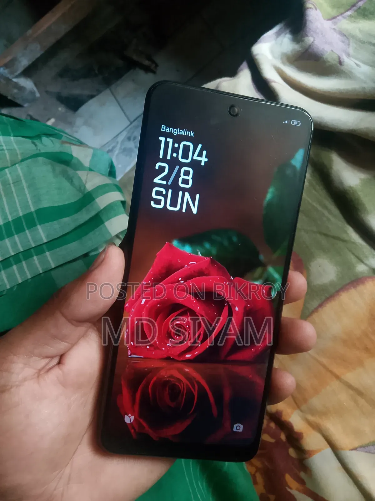 নিউ শাওমি রেডমি নোট ১২ ১২৮ জিবি ব্ল্যাক