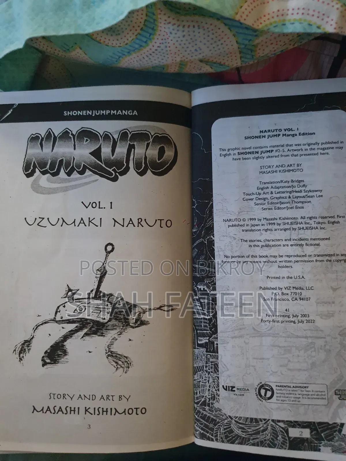 Naruto Comic | Volume 1