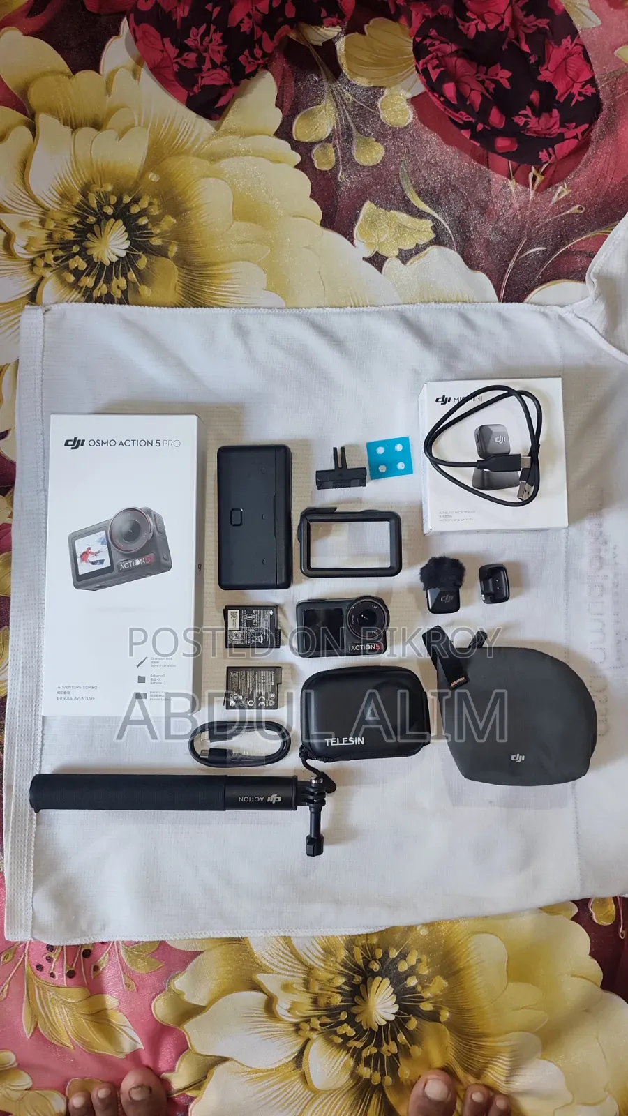 DJI Osmo Action 5 Pro Adventure Combo / DJI Mic Mini (Used)