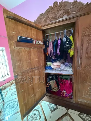 100% Teak Wood 3 Door Wardrobe for Sale