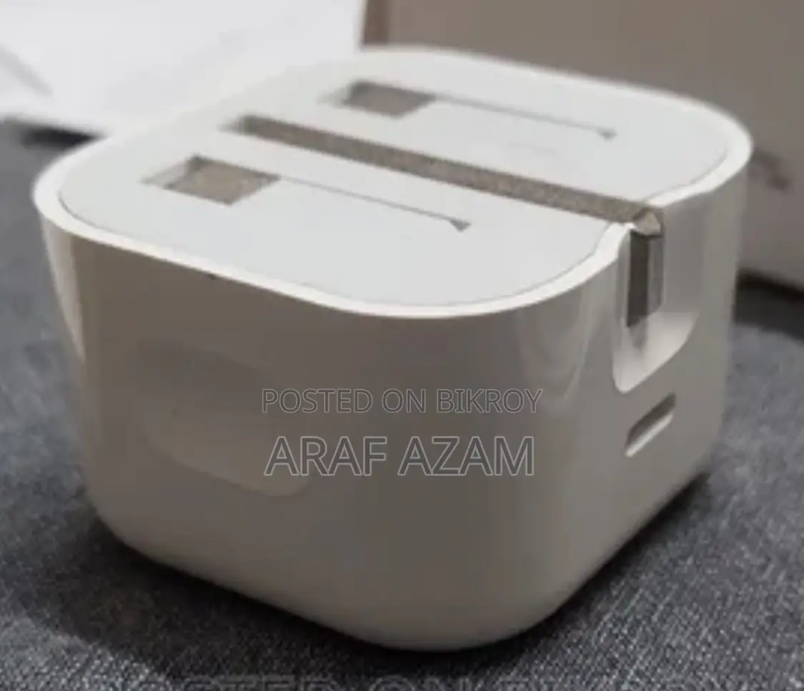 আইফোন ২০ওয়াট অ্যাডাপ্টার + ক্যাবল