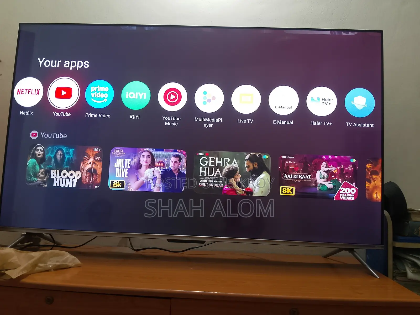 Haier 65p7 Pro 65" 4k Hqled Smart Google TV
