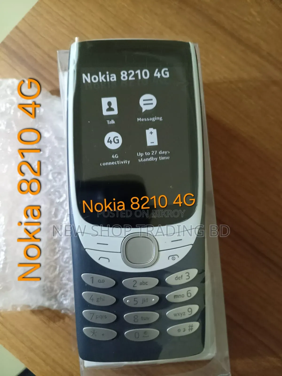 New Nokia 8210 4G Black
