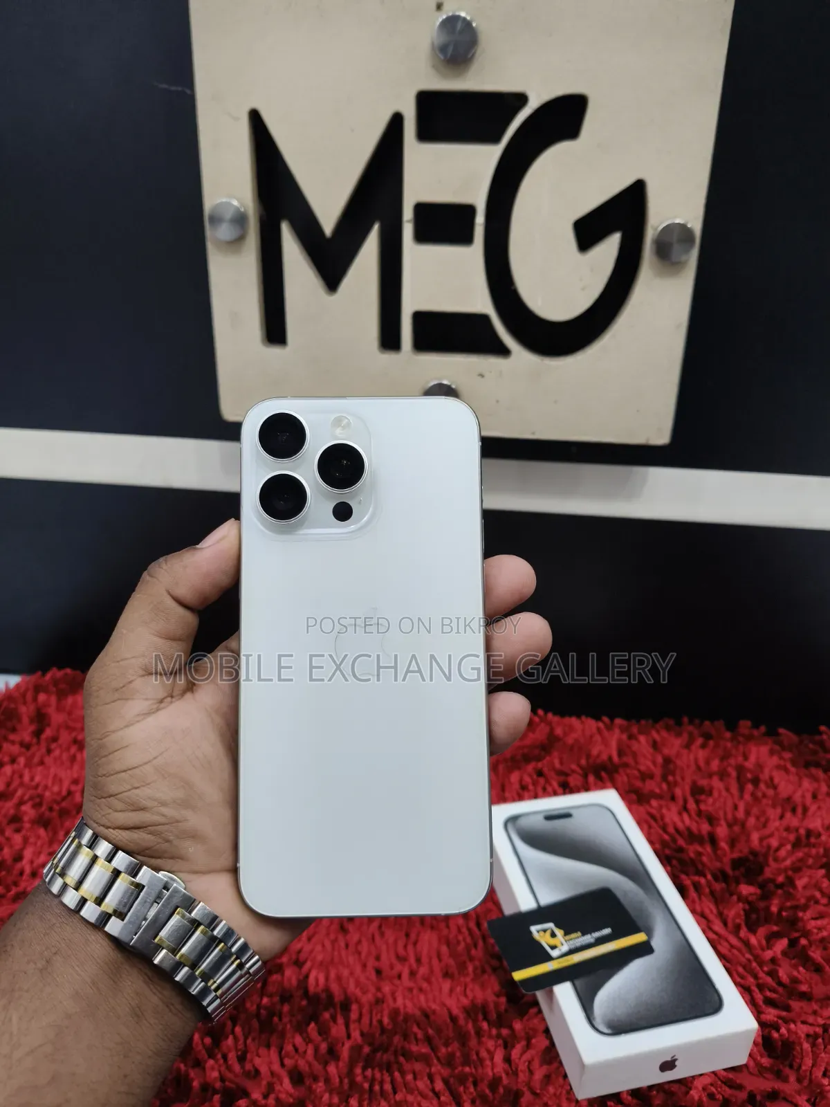 Apple iPhone 15 Pro Max 256 GB Silver