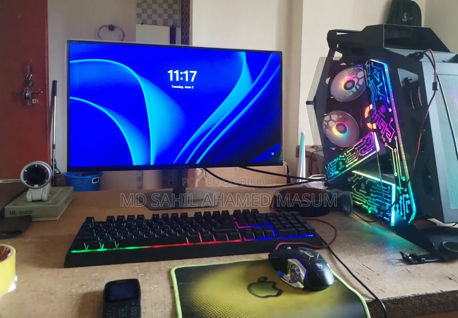 Desktop Computer Gigabyte Gb-Bace-3000 16GB AMD HDD 1TB