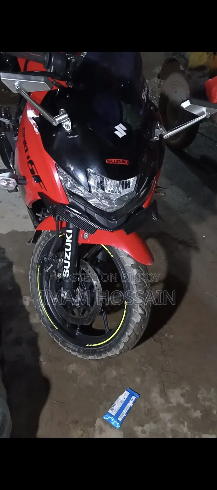 Suzuki Gixxer SF 2022 Red