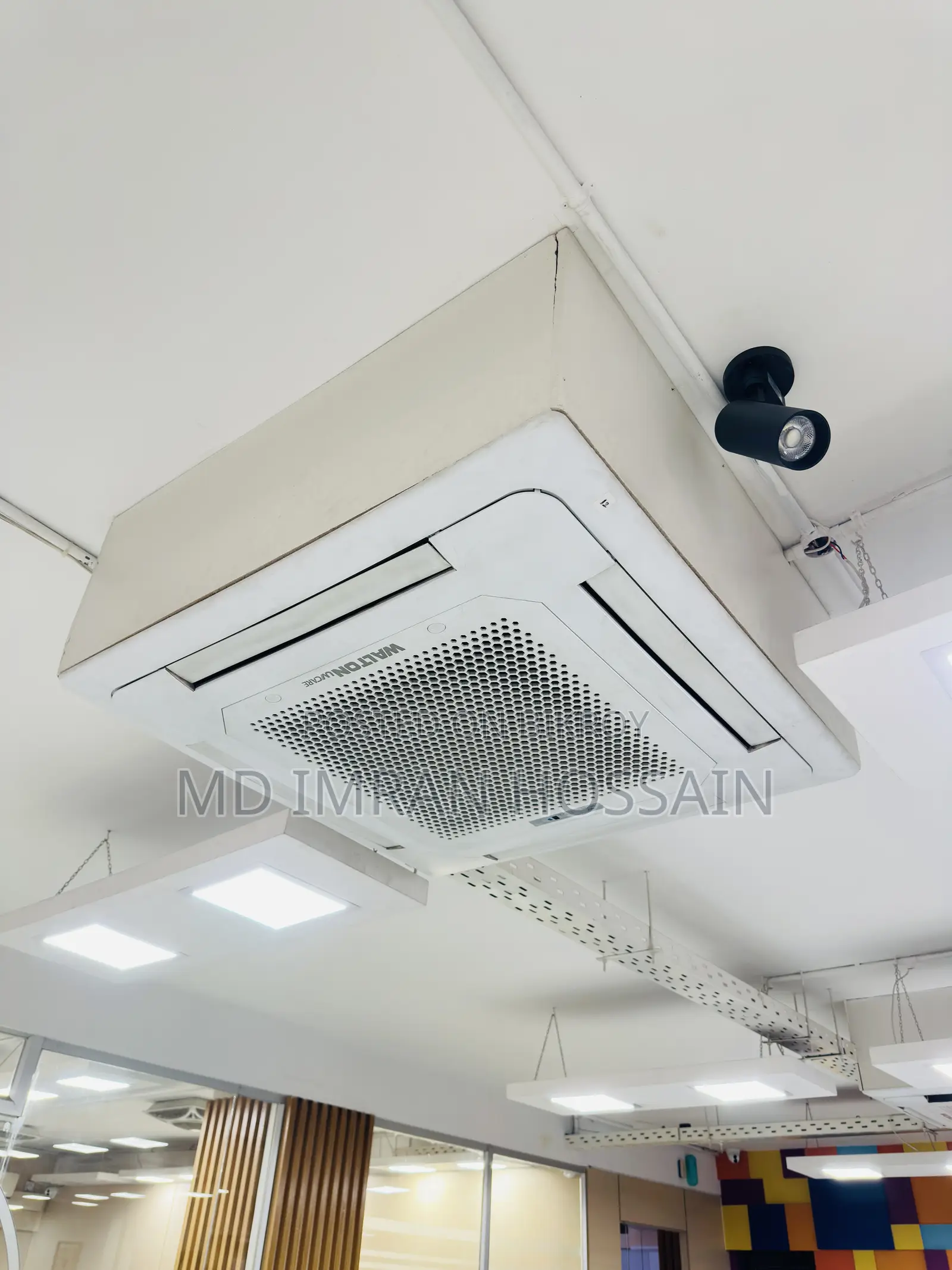Walton 4 Ton Cassette Air Conditioner–Office Used Excellent Condition