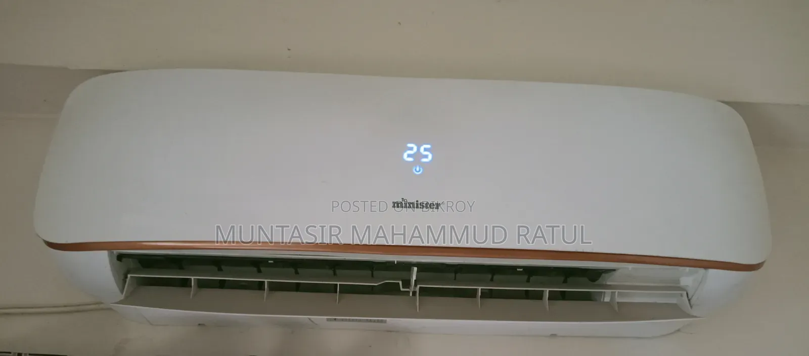 Minister 1.5 Ton Non-Inverter Split AC - 1 Year Old - Very Low Used