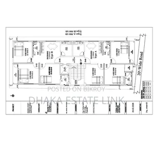 3 Bedroom Apartment in Rainbow Pk Villa, Mirpur for sale