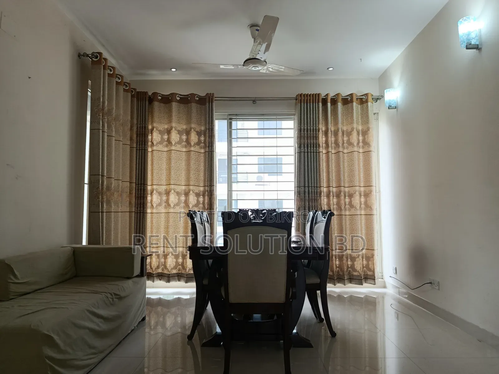 Furnished 3-Bedroom Apartment in Gulshan for Rent