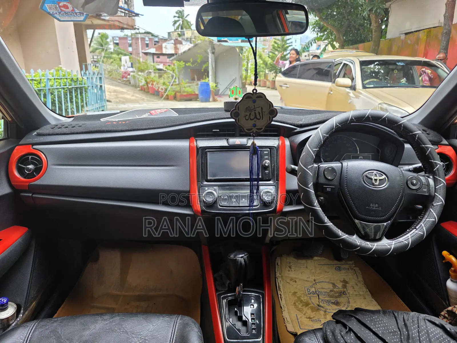 Toyota Axio 2016 Orange