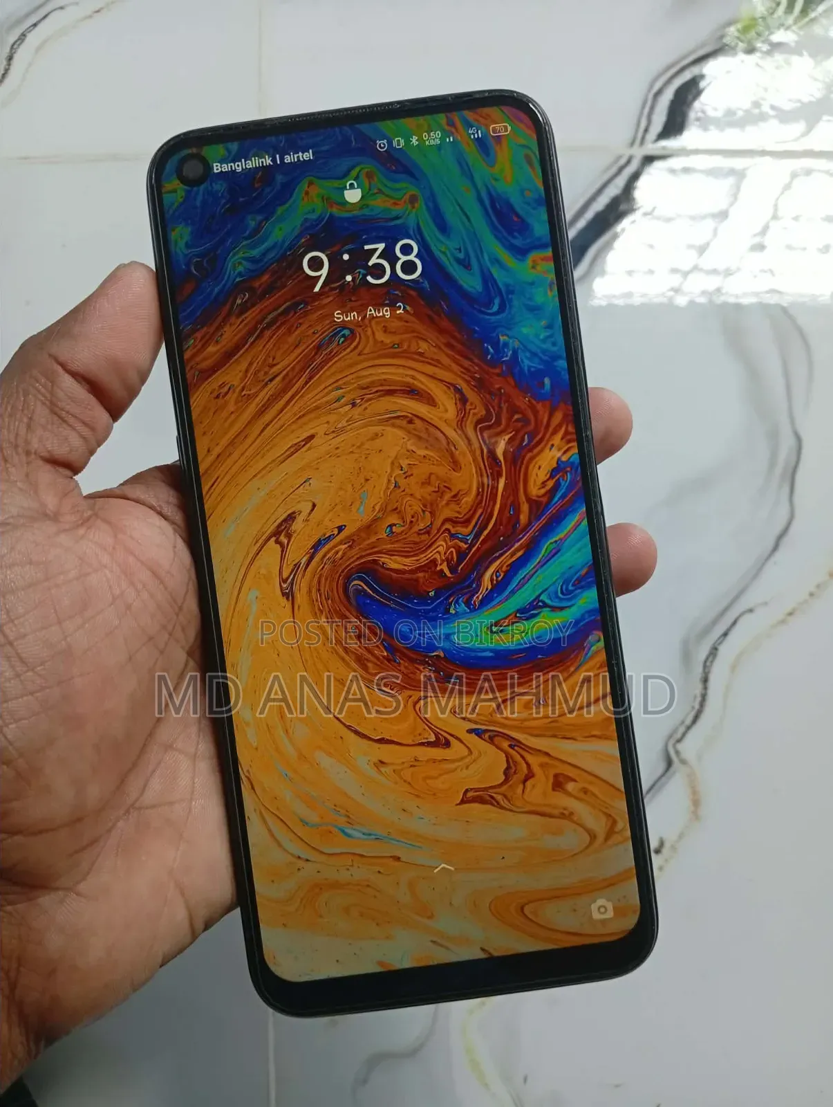 রিয়েলমি নারজো ৫০ ১২৮ জিবি কালো