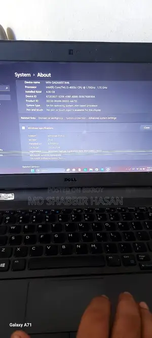 Laptop Dell Latitude 3340 4GB Intel Core i3 HDD 128GB