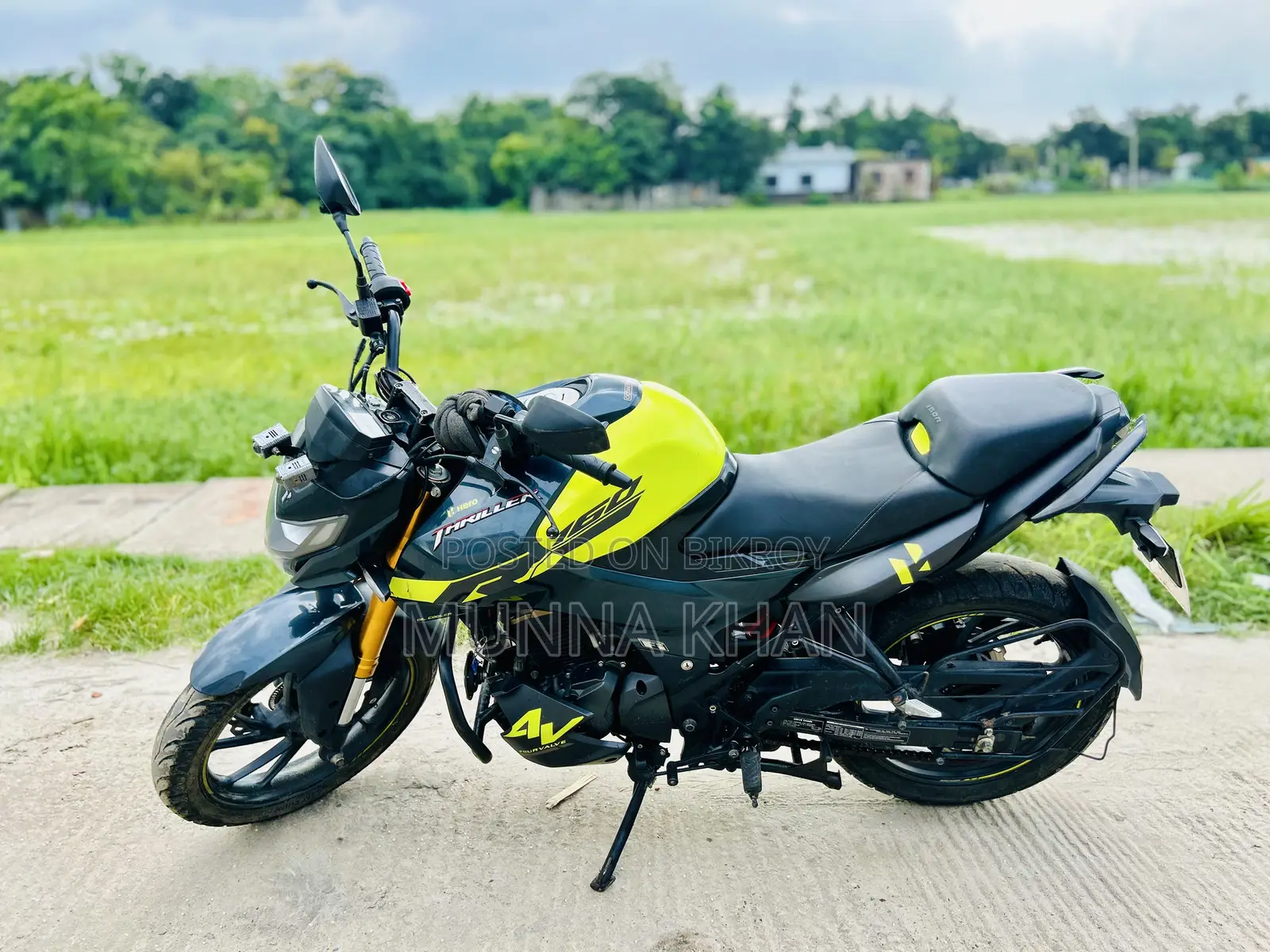 Hero Thriller 160R 4V 2025 Green