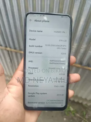 Huawei Y9s 128 GB Black
