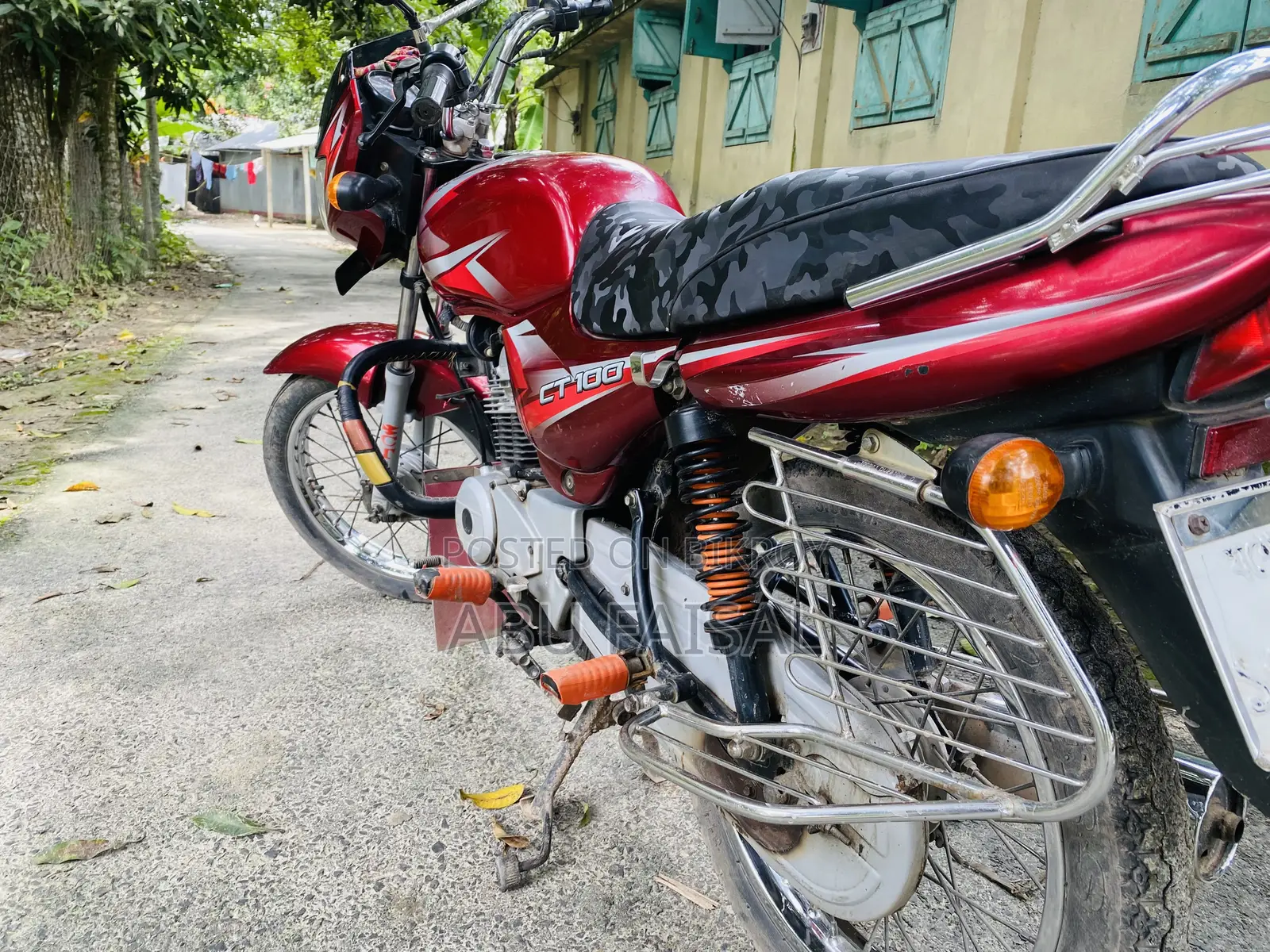 Bajaj CT 100 2018 Red