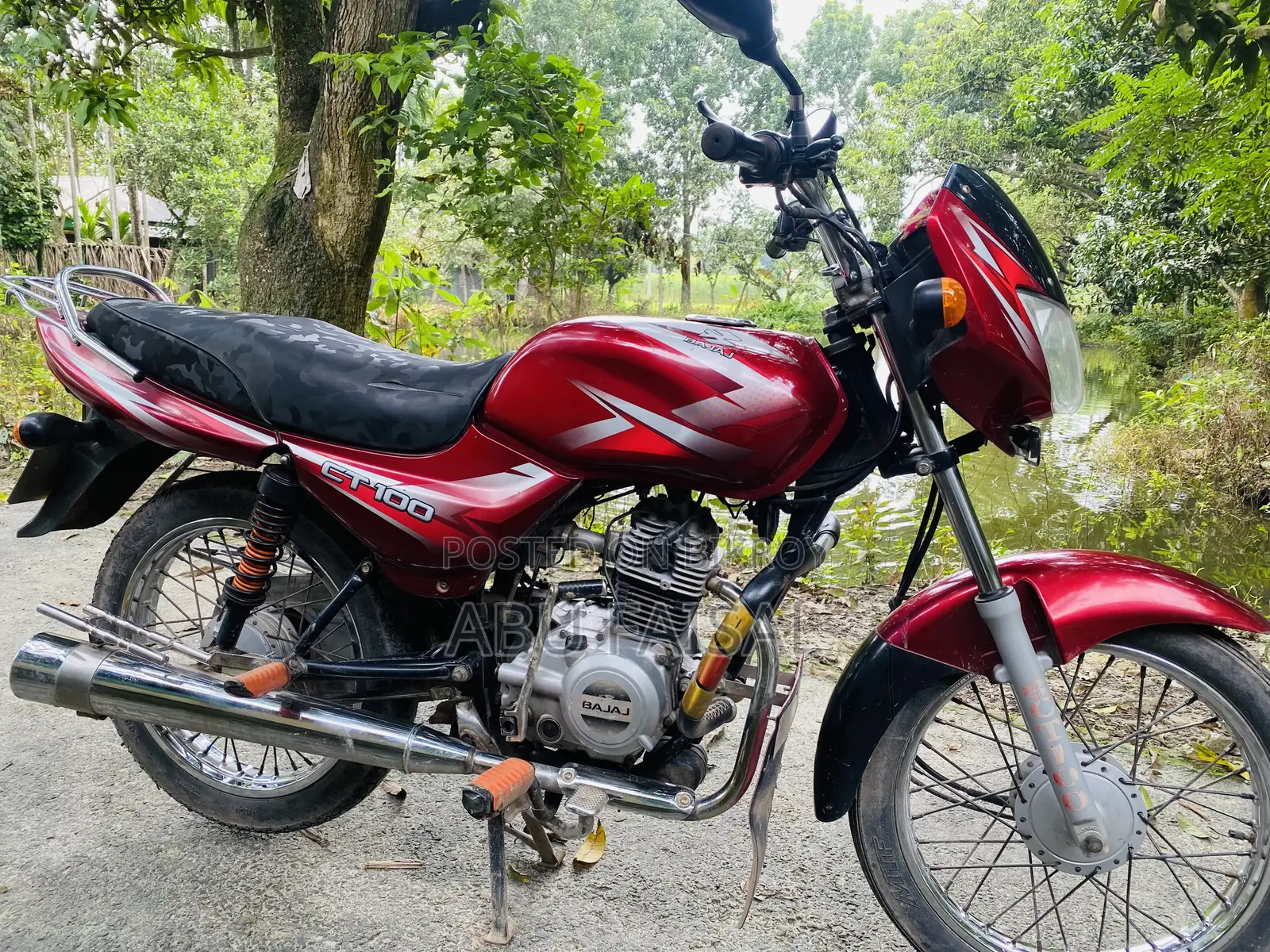 Bajaj CT 100 2018 Red