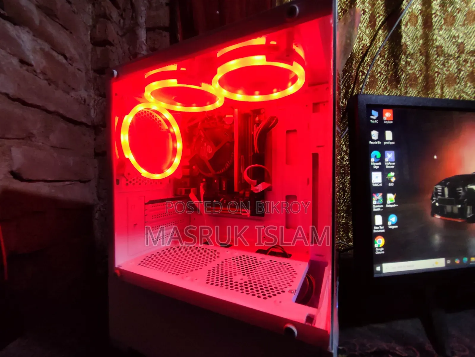 New Desktop Computer with 8GB RAM, Intel Core i3 Processor, and 256GB SSD